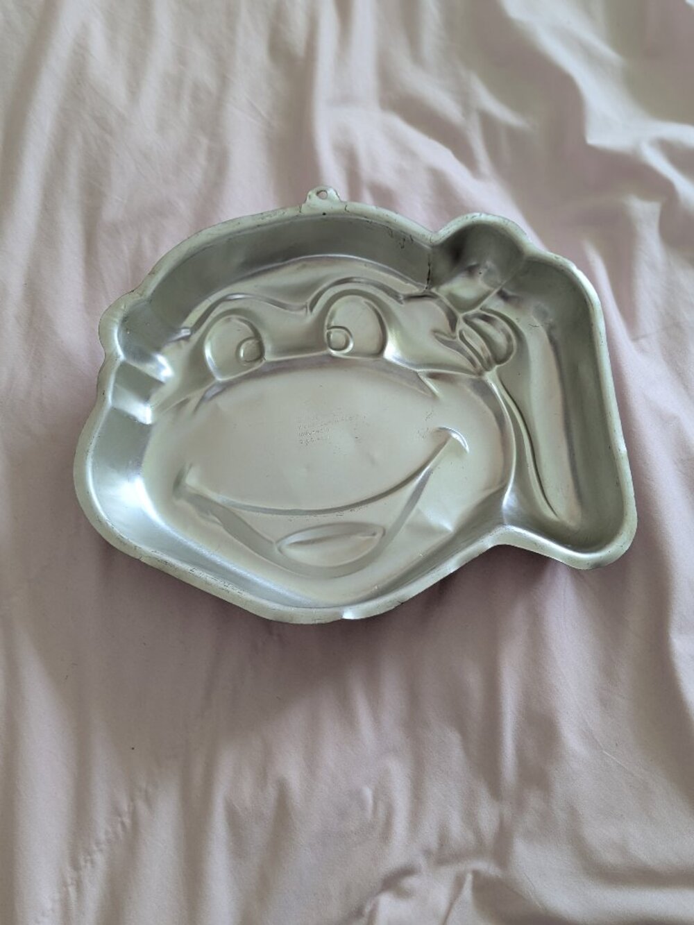 Wilton Silver Aluminum Turtle Cake Pan 2105-4436 OS